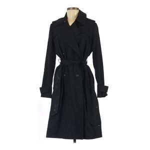 J. Crew Navy Blue Trench Coat